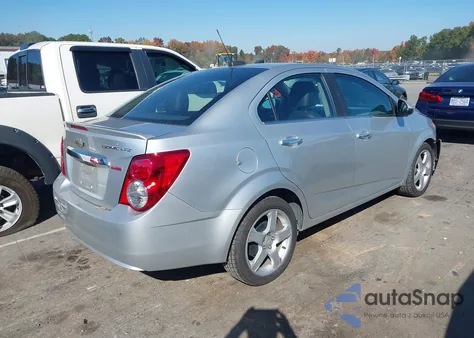 2016 Chevrolet Sonic Ltz Auto from USA, damaged, VIN 1G1JE5SB1G4143777